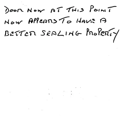 Handwritten customer review