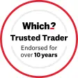 Which? Trusted Trader - endorsed for over 10 years