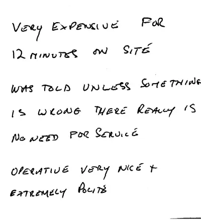 customer review 12 Oct 2017